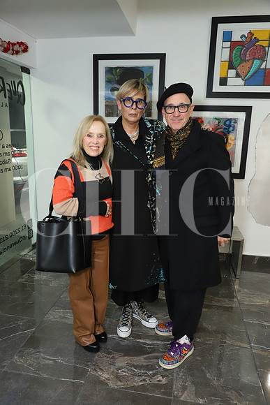 Conchis Solbes, Betatriz Barcena y Manuel Fernández