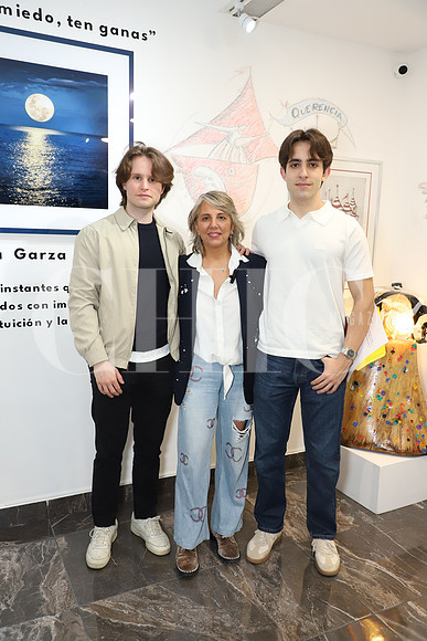 Adrián Maldonado, Rebeca Garza Bueron y Patricio Maldonado 1
