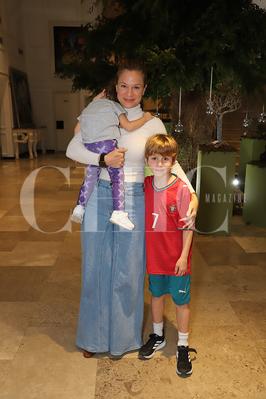 María Villalon, Francisco Calderón y Abril Calderón