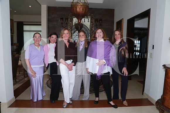 Lourdes Suárez, Zandra Gámez de Meuchi, Noemi Suez, Gina Zertuche, Silvia Barba e Isabel Ruenes (2)