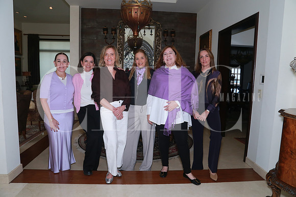 Lourdes Suárez, Zandra Gámez de Meuchi, Noemi Suez, Gina Zertuche, Silvia Barba e Isabel Ruenes