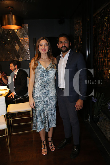 Katia Ferrigno y Srinivas Siva