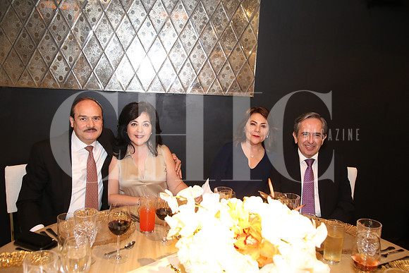 Jesús Olivares, Nelly de Olivares, Nora de Soto y Gonzalo Soto
