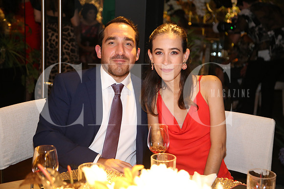 Jorge Saldaña y Carolina Borja