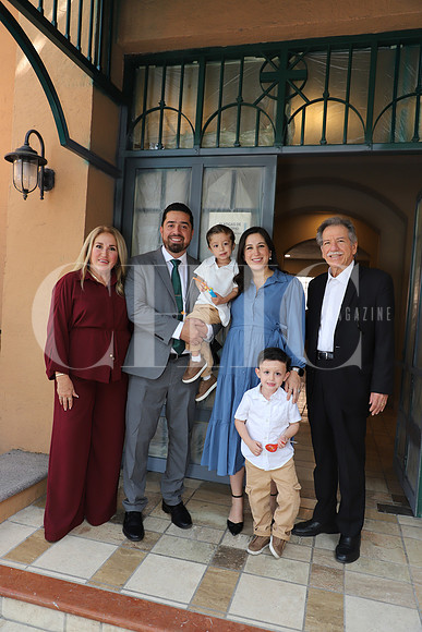 Silvia Sepúlveda de García, David Sánchez, Diego Sánchez, Cecila García, David Sánchez y Samuel Garcia1