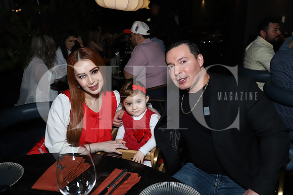 Chantal Treviño, Khloe Leyva y Alfredo Leyva 1