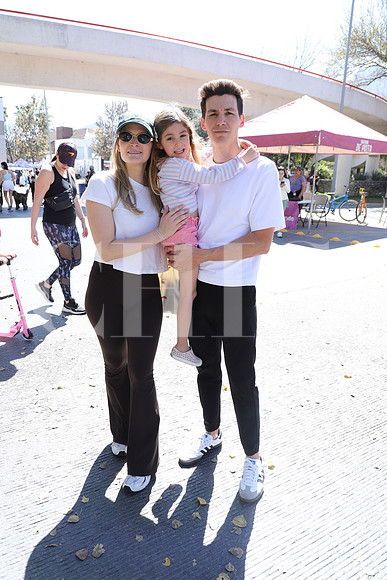 Francis Polin, Sofia Miller y Eduardo Miller 1
