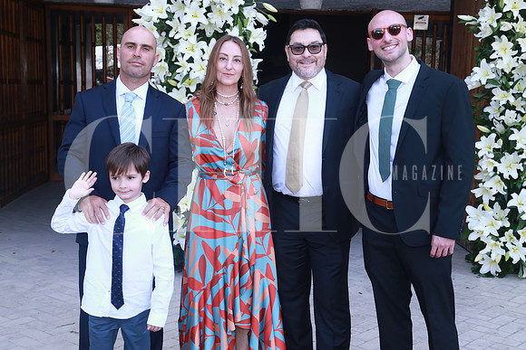 Alberto Sánchez, Tiago Sánchez, Sofia Guajardo, Manuel Camelo y Diego Barcena