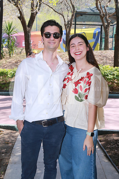 Johann Weigend y Laura De Los Santos