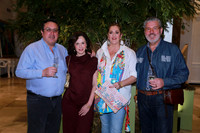 Adrián Garza, Erika Sánchez, Grabiela Iza y Javier Lozano