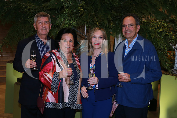 Luis Sillas, Diana Leal de Sillas, Patricia Rodríguez de Marcos y Juan Guadalupe Marcos