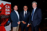 Hugo Villarreal, Julio Luna y Mauricio Cruz