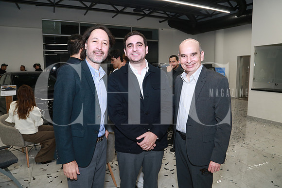 Alejandro Campbell, Marcelo Mayagoita y Juan Elias Moreno