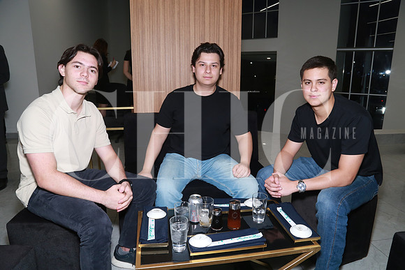 Eduardo Cantú, José Cruz y Rodrigo Ayala