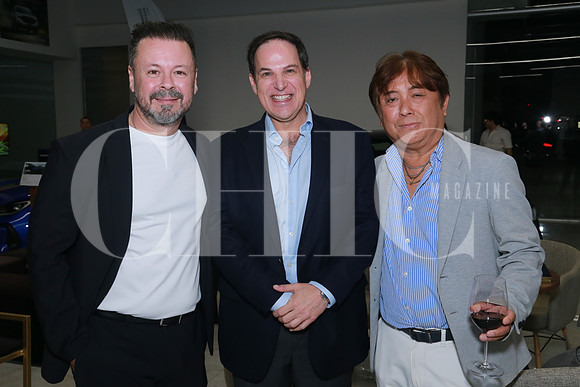 Librado Ayala, José Sada y Noboyuki Fukushima