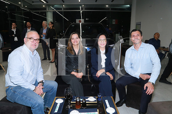 Manuel García, Sandra Jaime, Nelly Toleda y César Ledezma