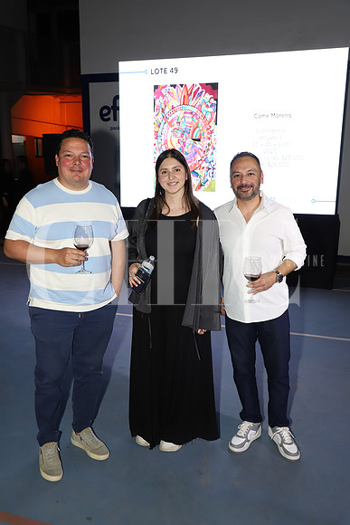 Alejandro Garza, Barbara Vega y Pepe Arredondo 1