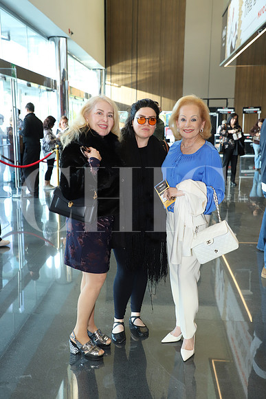 Cristina Sada, Eugenia Cavazos y Mónica Sada Salinas 1