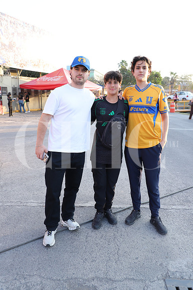 Michel Zarur, David Treviño y Diego Treviño1