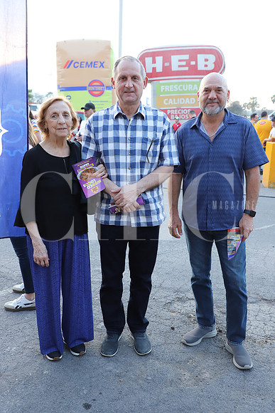 Consuelo Zambrano de Garza, Virgilio Garza y Eduardo Garza 1
