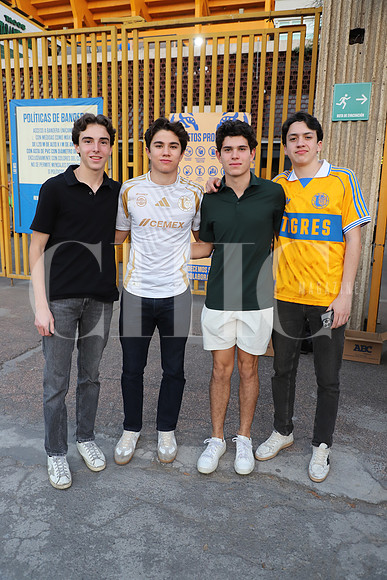 Gabriel Robles, Emilio Jamin, Bernardo Gorena y Eugenio Garza 1