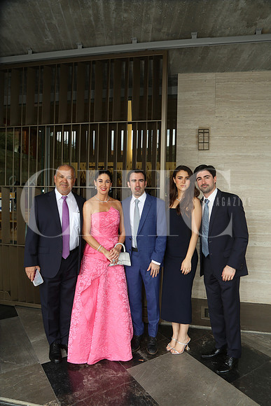 Fernando González, Daniela Sada de González, Federico Belden, Lucía de León y Gabriel Belden 1