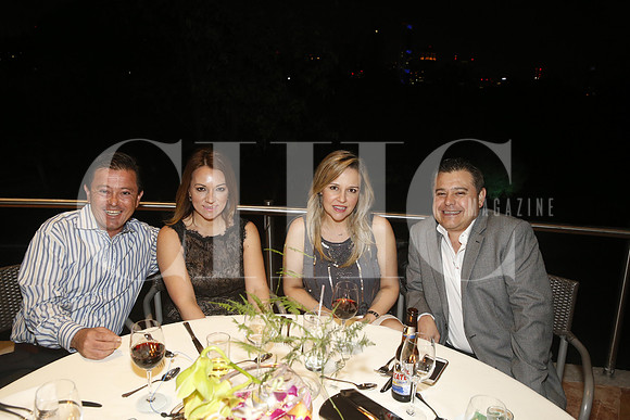 Leonardo Villarreal, Cecilia Rivera de Villarreal, Gabriela Valdés de Arévalo y Juan Arévalo
