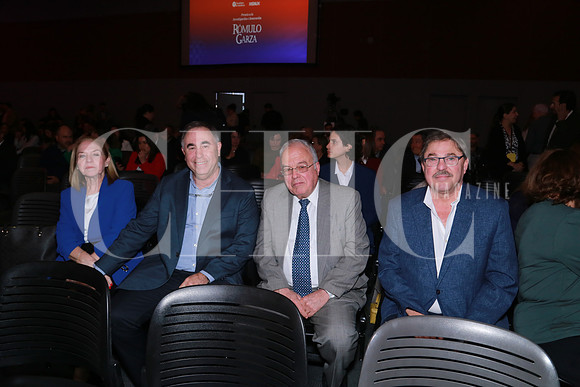 Silvia Treviño, Romúlo Garza, Gerardo Garza Sada y José Elizondo