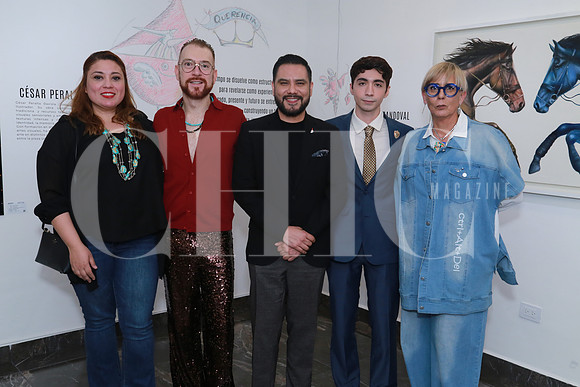 Azusena Cruz, César Peralta, Wayo Torres, Edgar Sandoval y Beatriz Bárcena (2)