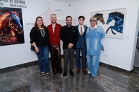 Azusena Cruz, César Peralta, Wayo Torres, Edgar Sandoval y Beatriz Bárcena