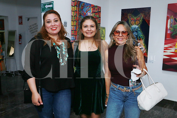 Azucena Cruz, Alma Gaby González y Sonia Sabido