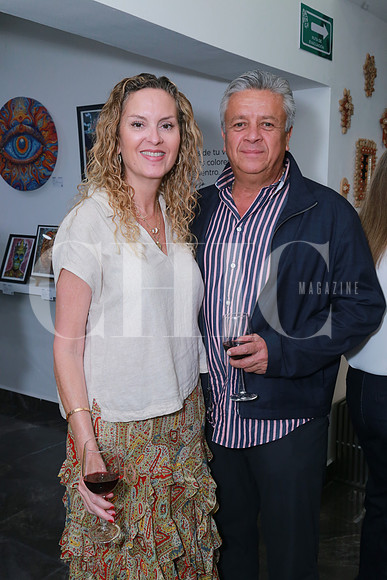 Cristina Baker y Agustin Suárez