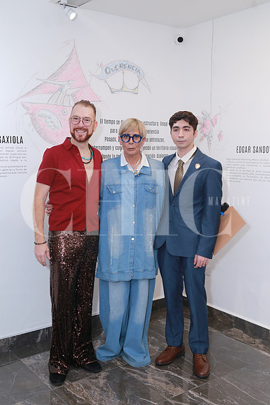 César Peralta, Beatriz Bárcena y Edgar Sandoval (2)