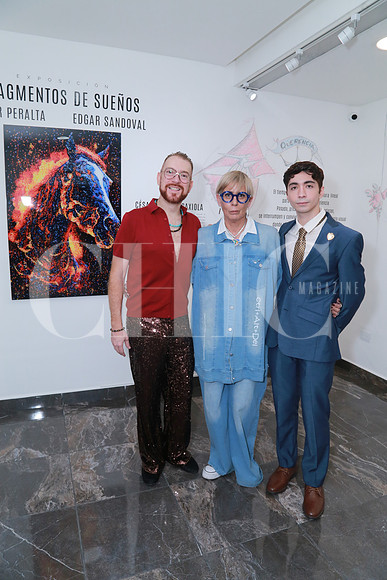 César Peralta, Beatriz Bárcena y Edgar Sandoval (3)