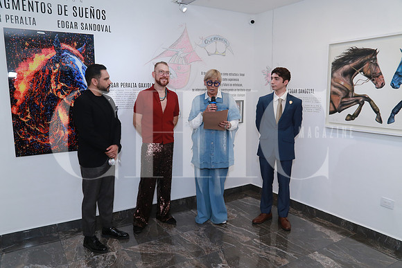 Wayo Torres, César Peralta, Beatriz Bárcena y Edgar Sandoval