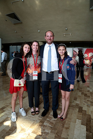 Sofía Ángels,  Mildred  Ángeles, Édgar Ángeles y Miranda Ángeles