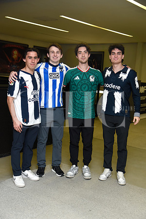 Raúl Diego, Diego Rivero, Andrés Elizondo y Gabriel Marchand