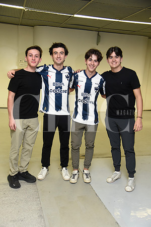 Santiago Luna, Jerry Dieste, Eugenio Diesta y Marcelo Burteaga