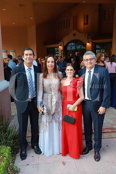 Salvador Miñarro, Rosario Garza, Mary Villalobos y Benjamin Tumoine 2