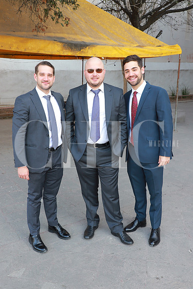 David Zambrano, Alfonso Treviño y Marcelo Elizondo 3
