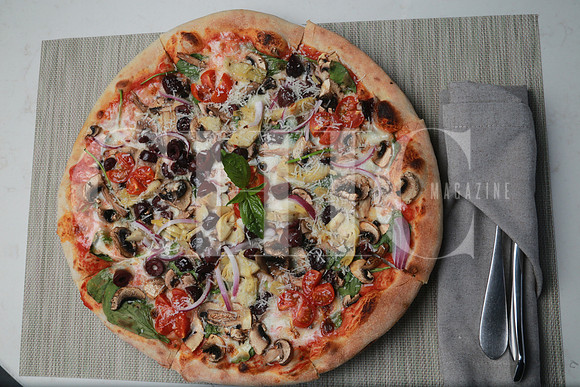 Pizza vegetariana (2)