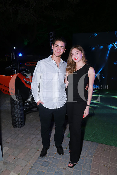 Adrián Palacios y Romina Cardona
