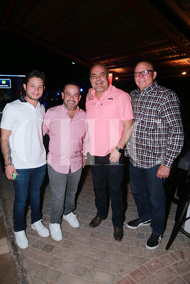Alex González, Alejandro González, Hugo Salazar y Abraham Kuri (3)
