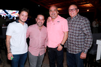 Alex González, Alejandro González, Hugo Salazar y Abraham Kuri
