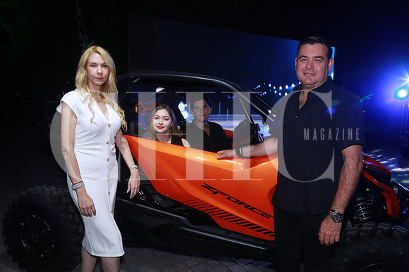 Lorena Rodríguez, Romina Cardona, Heriberto Cardona y Nicolás Cardona