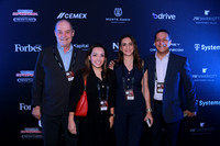 David Martínez, Brenda Moya, Cristina Cortés y Mario Cortés