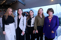 Catalina Villarreal, Grace Lingow, Rosy Garza, Lorena Vázquez y Sofialeticia Morales