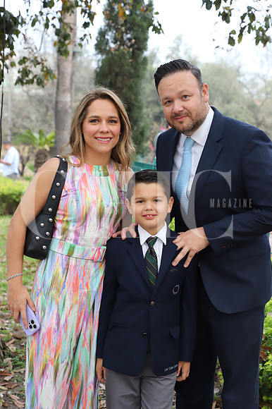Mónica Díaz, Carlos Brem y Luis Carlos Brem 1