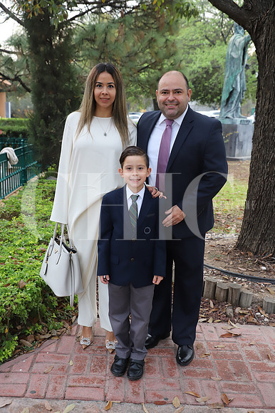 Laura Plascencia, Mauricio Guerra y Mateo Guerra2