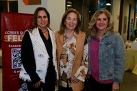 Cristina Canales, Liliana Melo de Sada y Lizeth Marchand de Llaguno